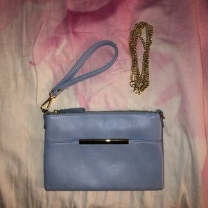 Light Blue Wristlet